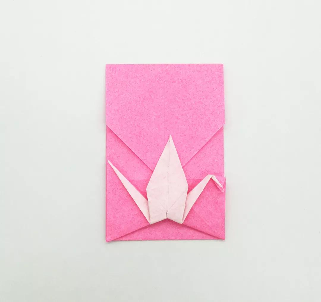 千纸鹤信封的折法简单慢动作,迷你千纸鹤的折法