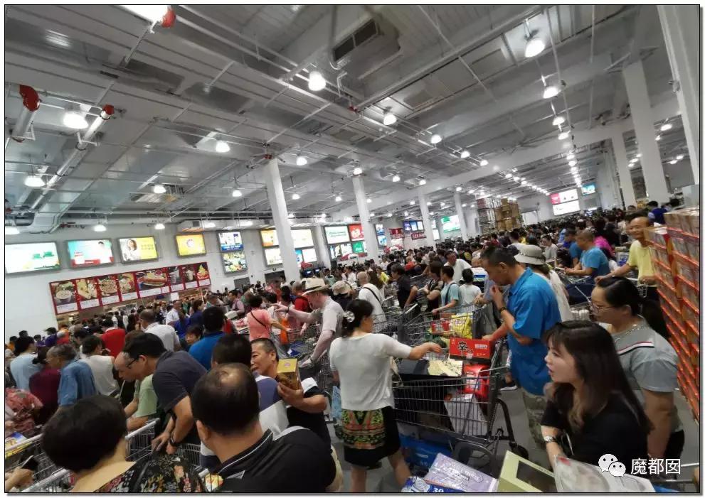 价格曝光上海costco开业,costco开业当天遭哄抢被迫停业