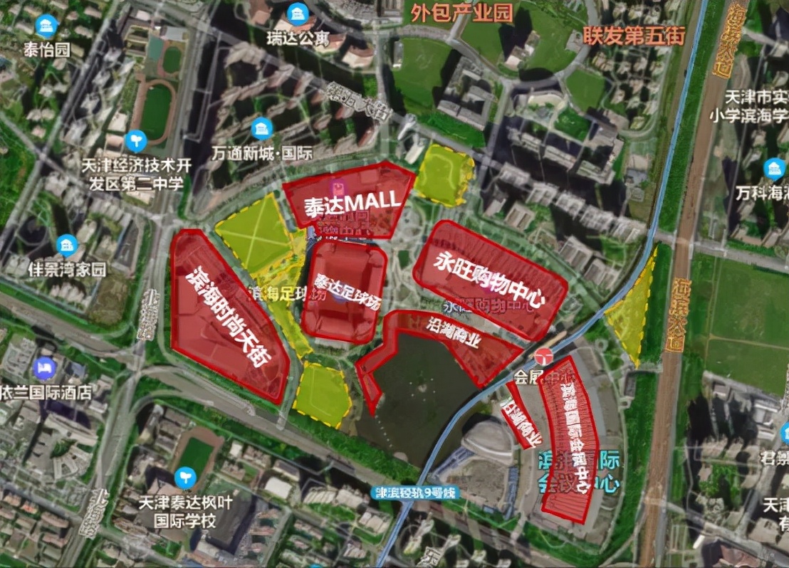 滨城区最新地块规划公示,天津滨城城市更新
