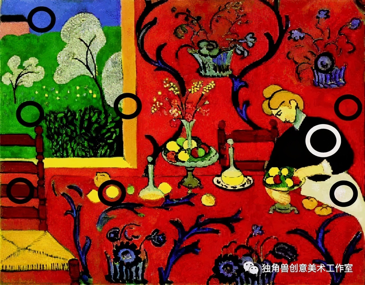 学习大师绘画|玩鱼的猫马蒂斯野兽派创始人