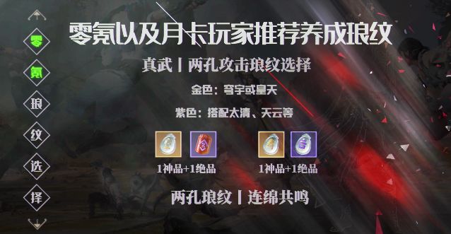 天涯明月刀手游真武琅纹平民搭配,天涯明月刀手游真武琅纹