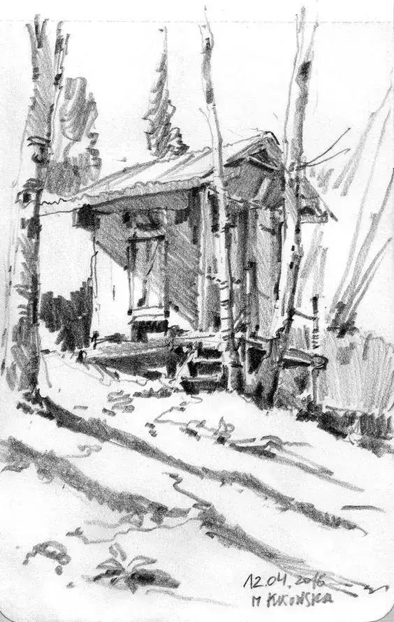 风景速写不会画,风景园林画画不会怎么办