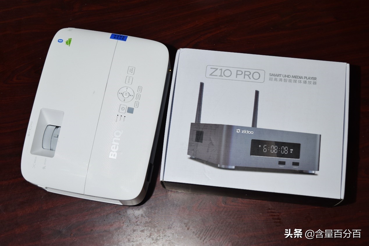 投影仪不是孤家寡人，明基E520智能投影仪周边扩展产品小晒