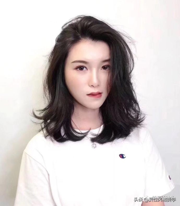 2018懒人烫图片,2020流行泡泡烫