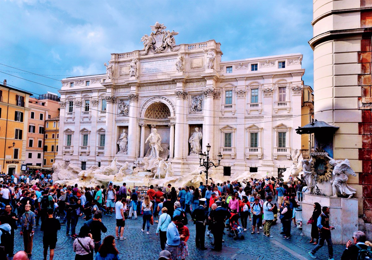 意大利特莱维喷泉和许愿池,罗马特莱维喷泉许愿池