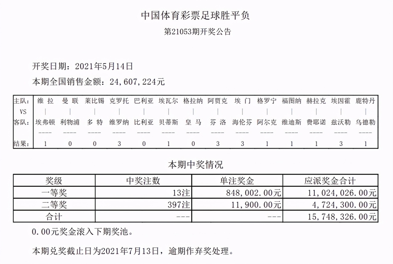 足彩14场2元头奖,利物浦英联杯夺冠