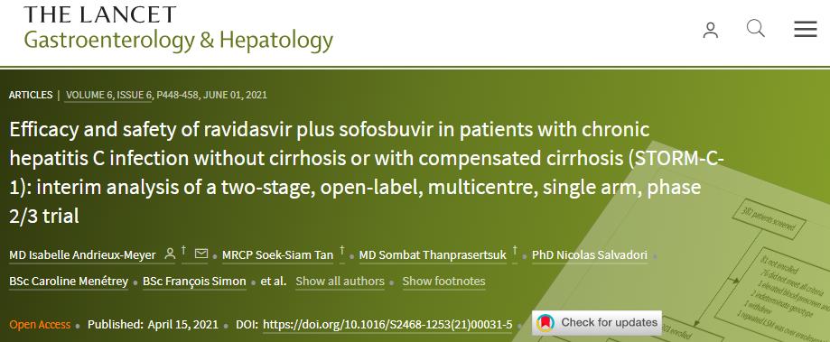 治愈率97%！研究发现这两种药联合，有望大规模消除丙肝