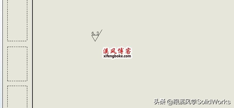 solidworks粗糙度怎么标注,solidworks工程图粗糙度添加文字