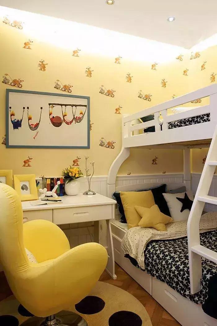 充满童趣的上下床儿童房,实用的儿童上下床怎么选