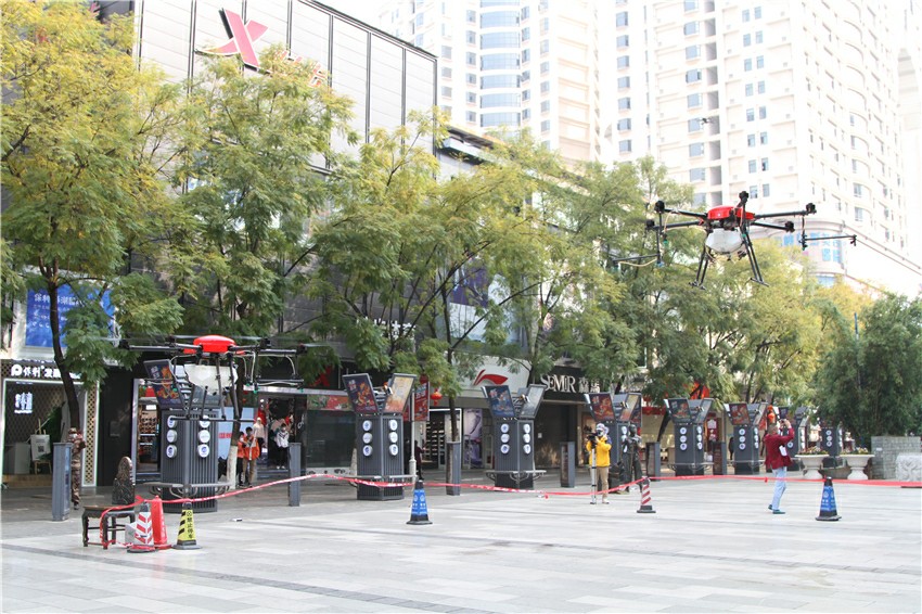 一架无人机,无人机开展战疫