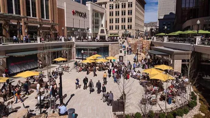 合肥商业街景观设计,复古商业街景观设计