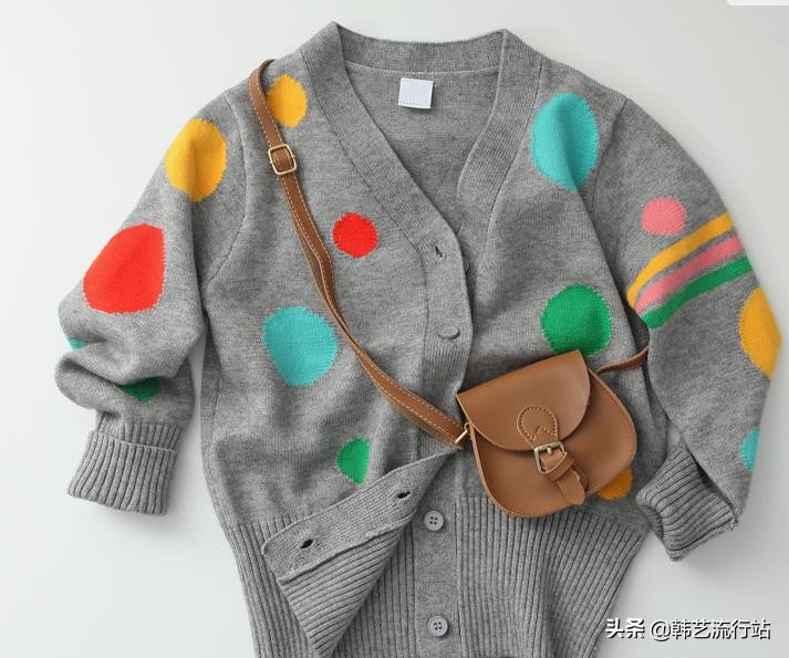 小个子针织毛衣推荐宽松中长款,最新款女士韩版手织毛衣18-21岁穿