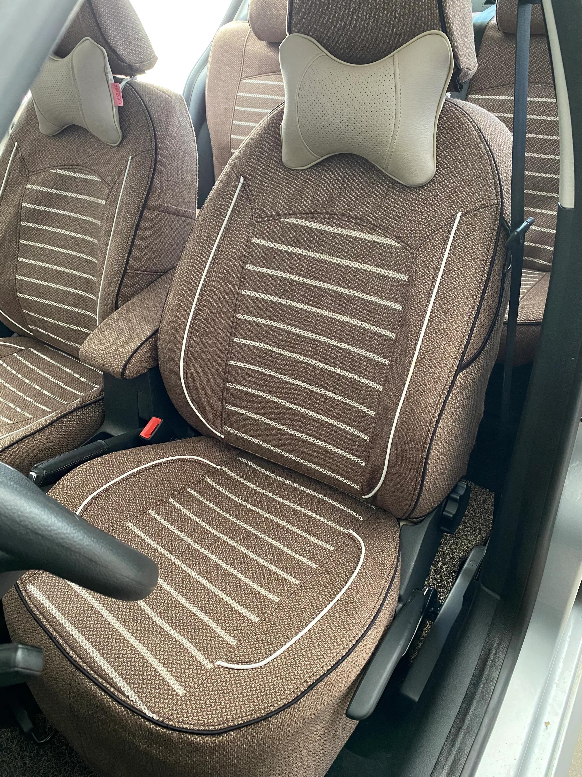 七年的车，皮椅一团糟，花了一百多元自己动手改了下