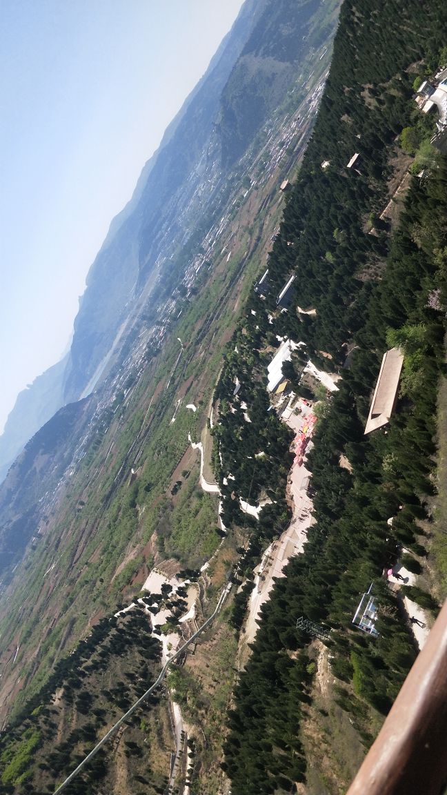 大石崮森林公园观景亭,打卡大石崮森林公园