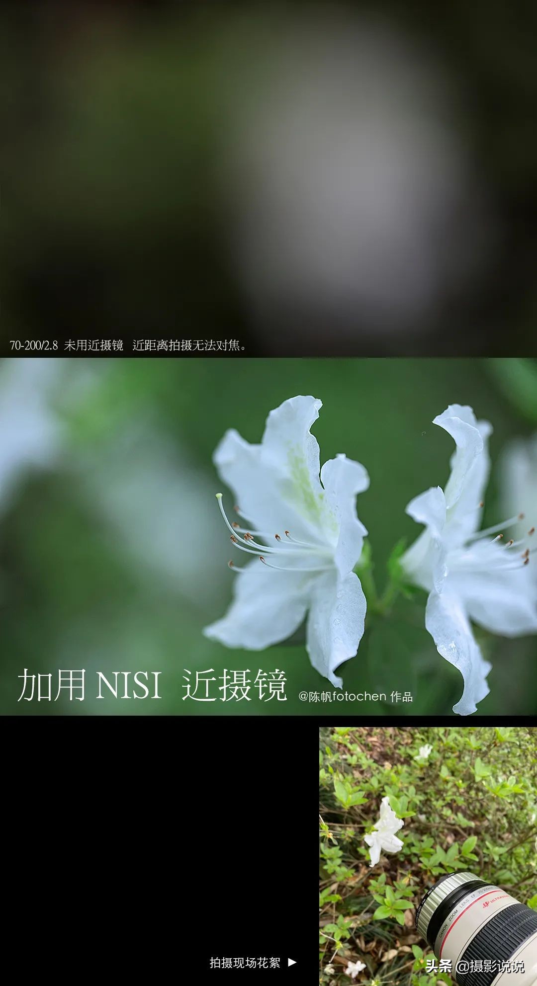 近摄镜拍微距,近摄镜测评视频