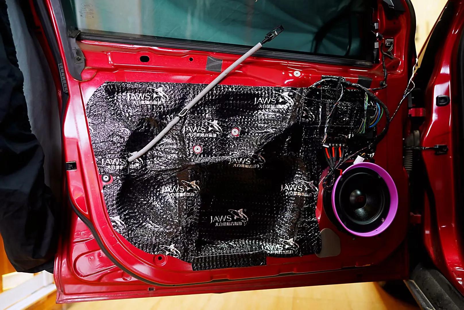 福特福克斯改装埃曼德高汽车音响,6喇叭+DSP超值套餐方案