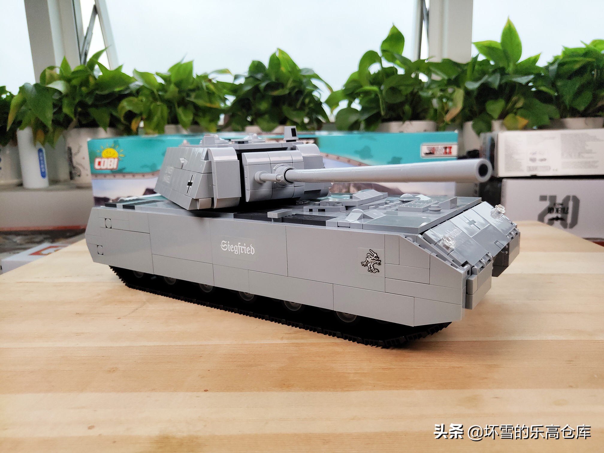 cobi豹式坦克拼装过程,cobi积木德国坦克进化史