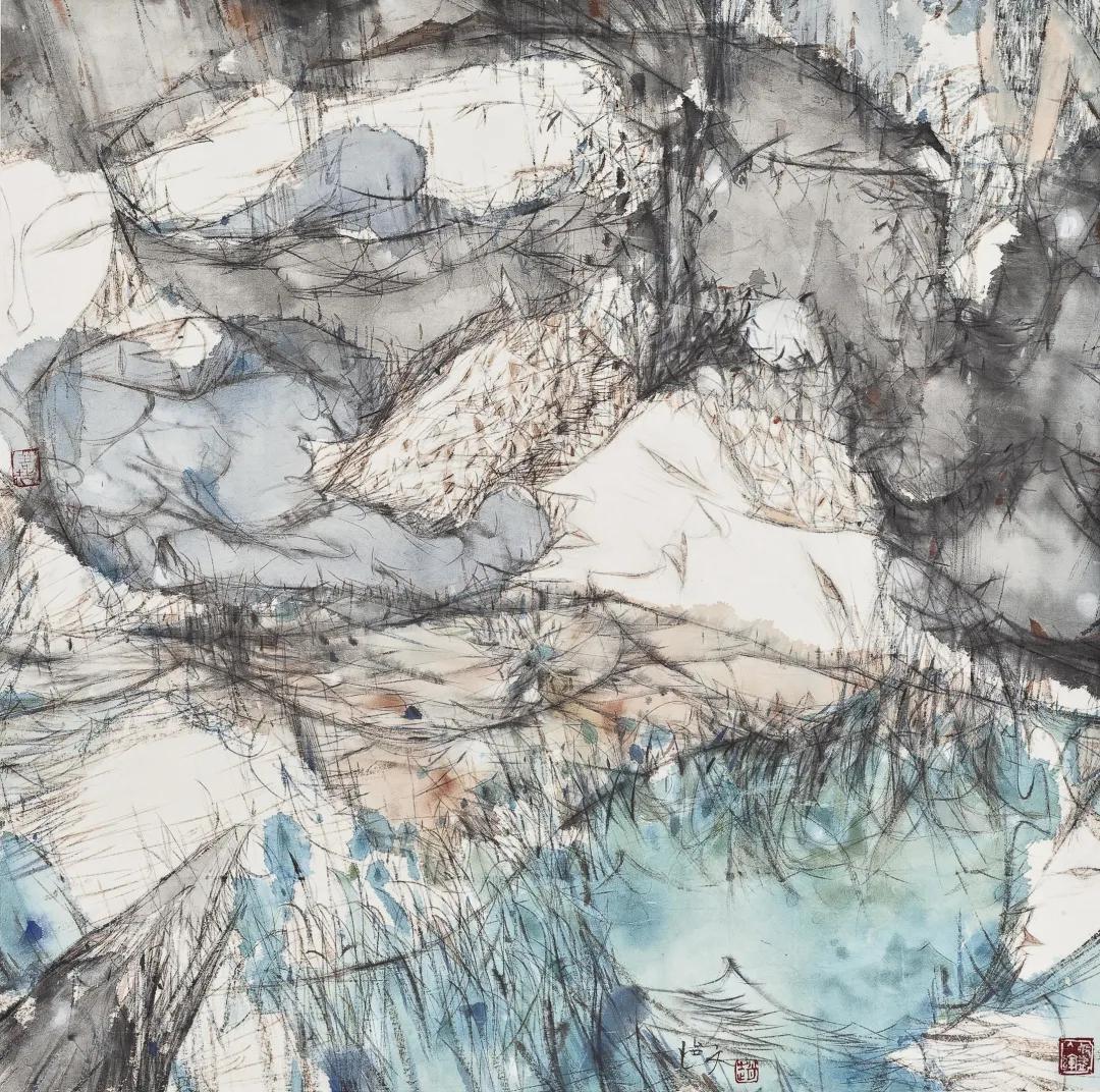 赵怡文中国画作品展,江苏书画院名家