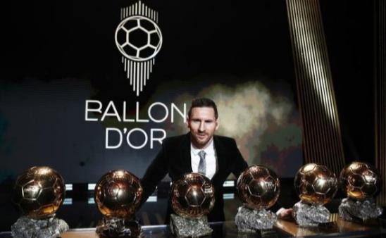 金球奖历届得主梅西和c罗哪个多,梅西六夺欧冠金靴