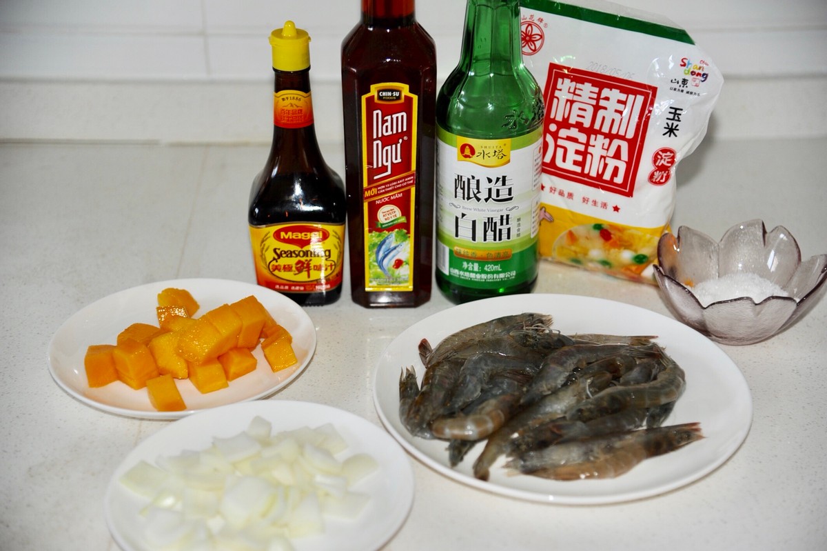 芒果柠檬虾的做法,芒果大虾的做法