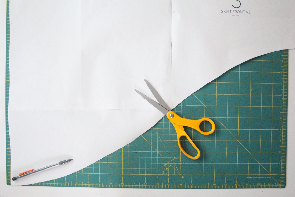 学习制作一条下摆前短后长的连衣裙，原来可以如此简单，收藏学习