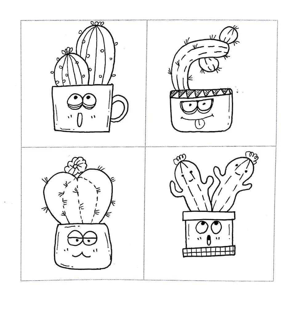 简笔画植物手抄报,手抄报植物简笔画