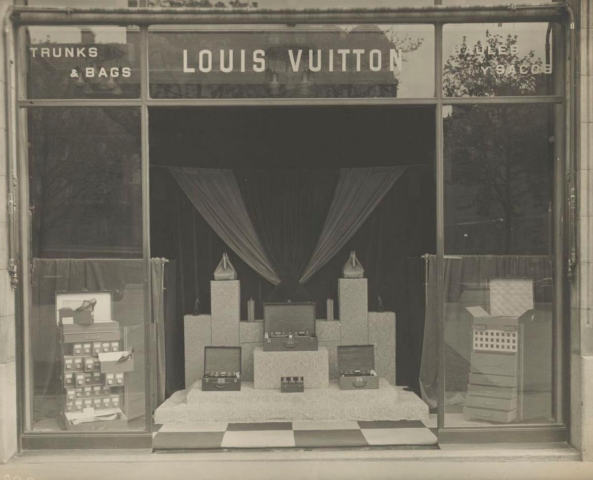 路易威登祝贺卡片,路易威登200周年纪念箱