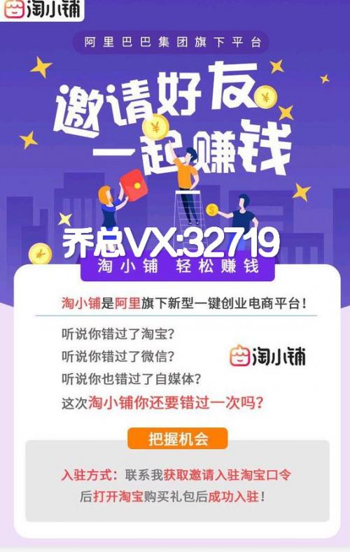 阿里淘小铺赚钱吗,阿里淘小铺创业项目