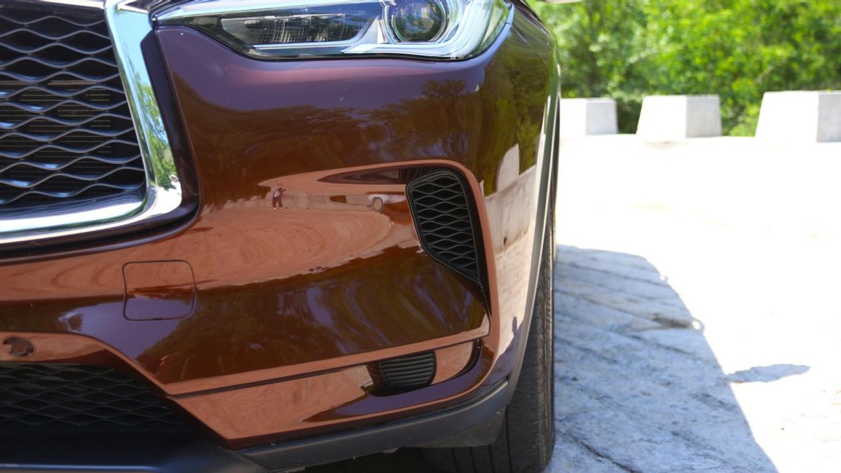 细节全面解析汽车,英菲尼迪qx50悦享版自驾