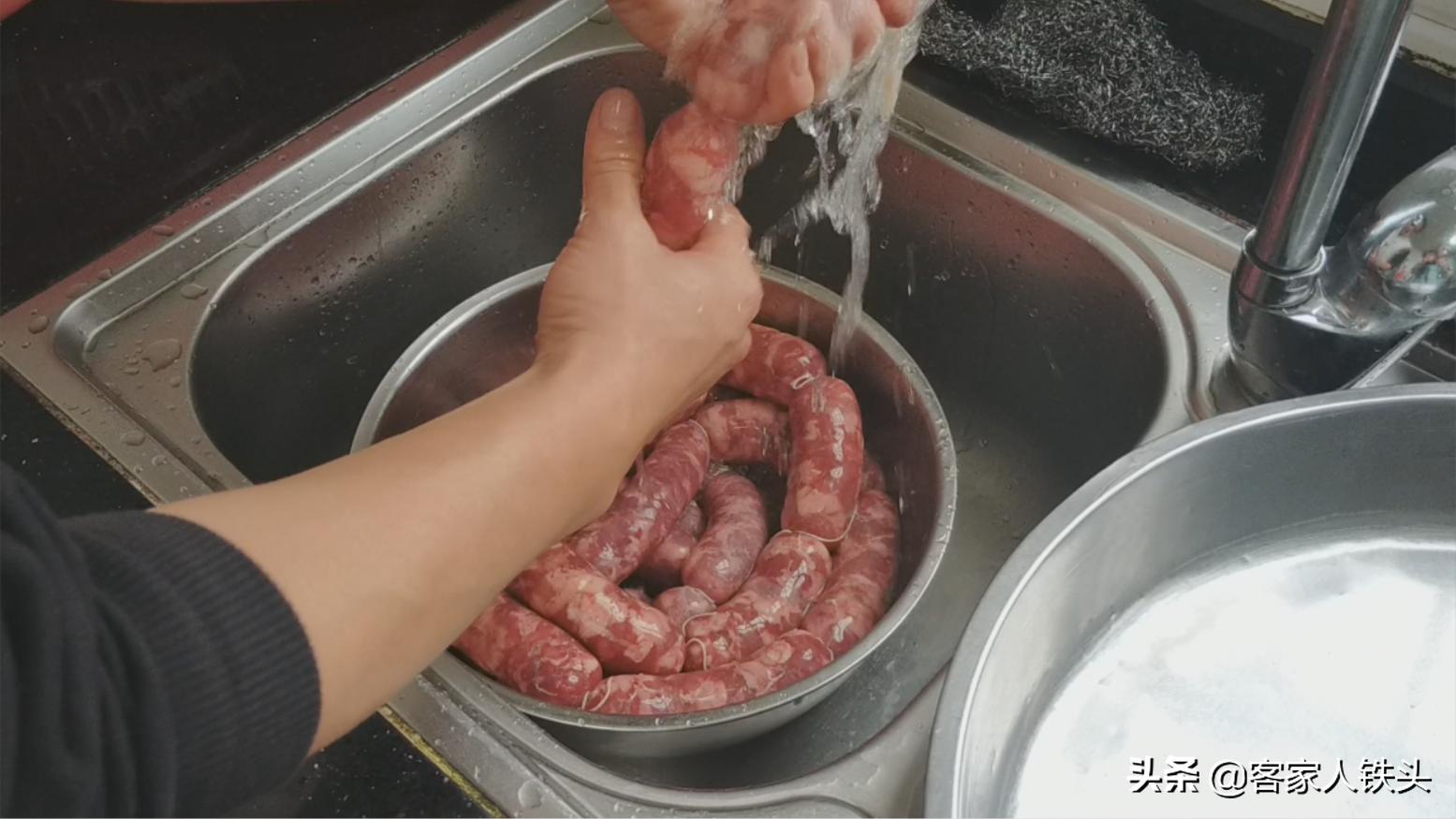 梅州客家咸香腊肠腊肉,客家腊肠制作方法和配方视频