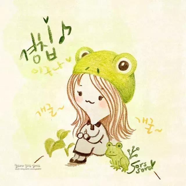 哈士奇的简笔画图片用彩铅画的,儿童彩铅简笔画6-12岁美观小人