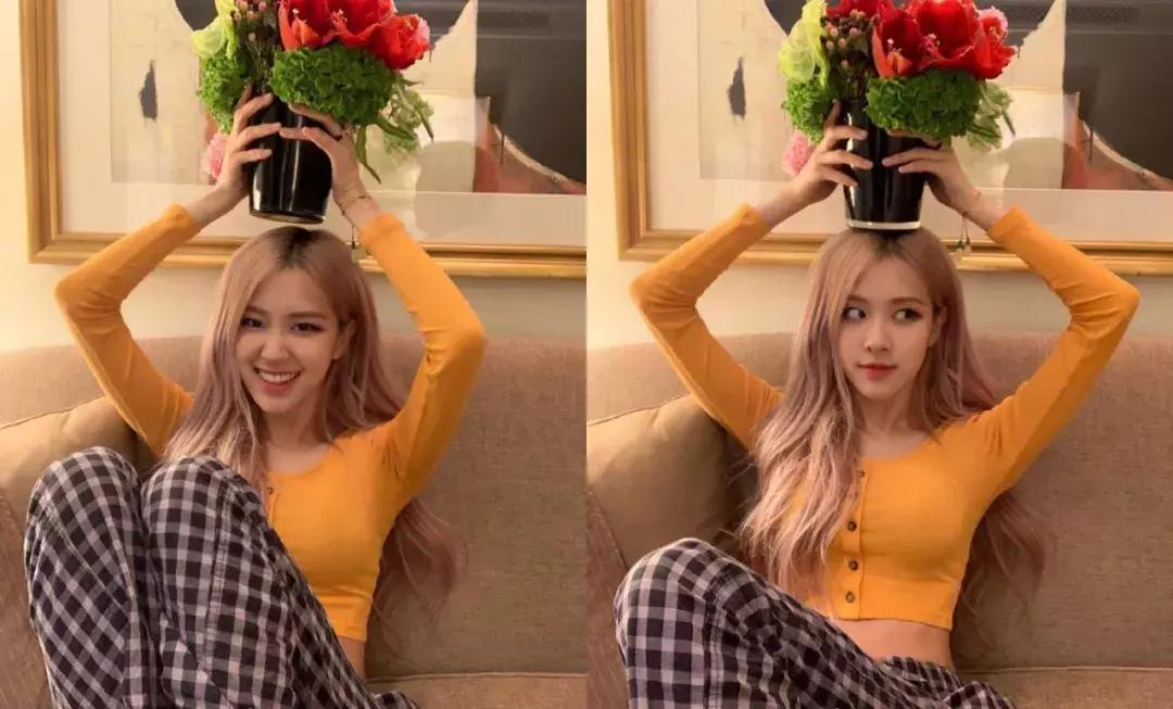 泫雅jennie条纹针织衫,泫雅私服小红鞋