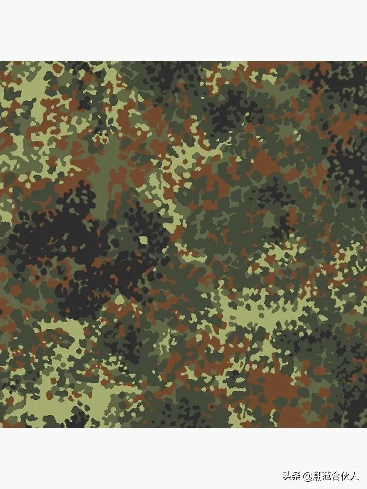 从步兵到吉利服,rafsimons迷彩