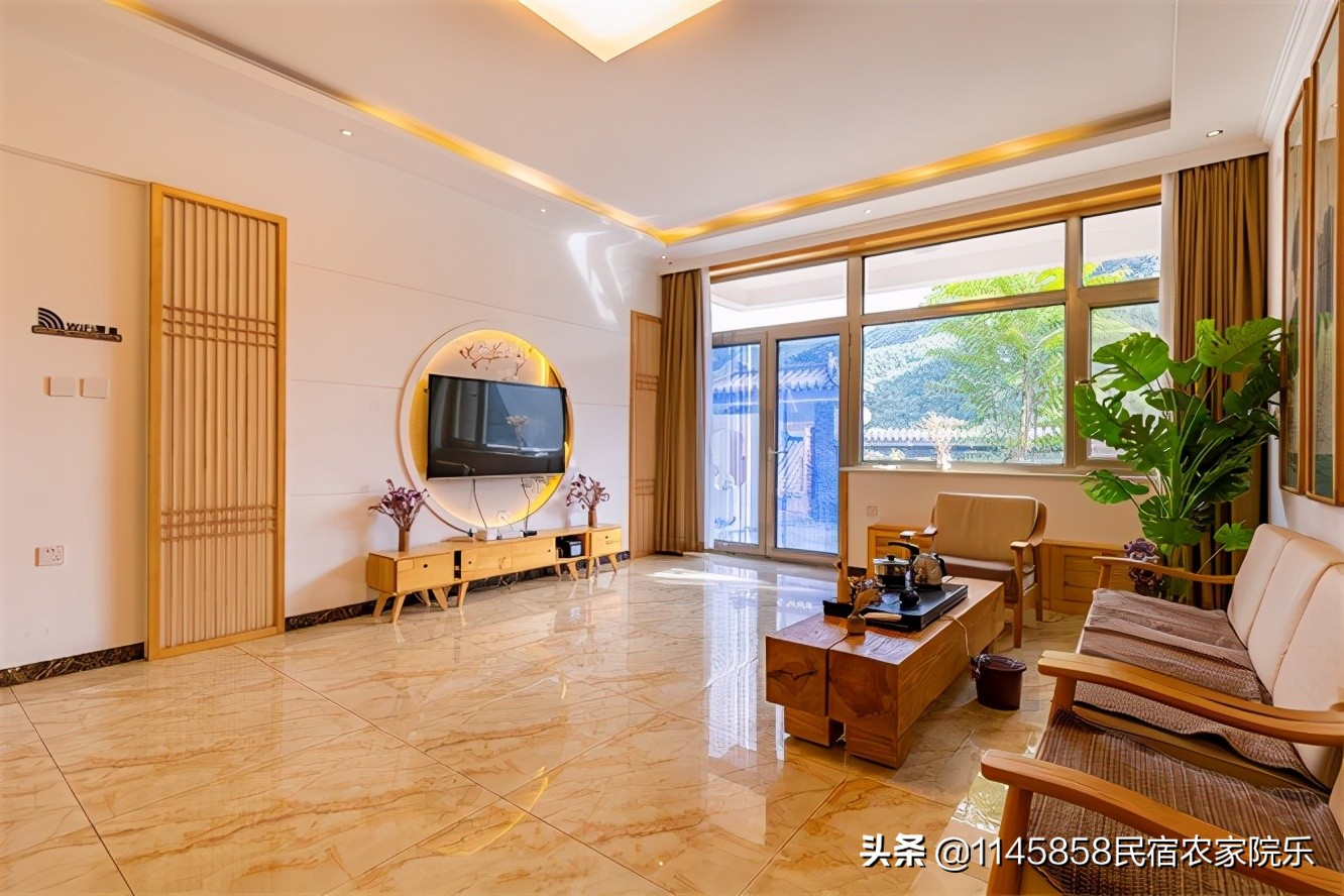 怀柔简约私汤山景独立民宿,怀柔云山中民宿