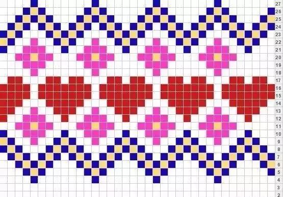 很美的提花毛衣四款附图解,一些漂亮的提花毛衣花样推荐