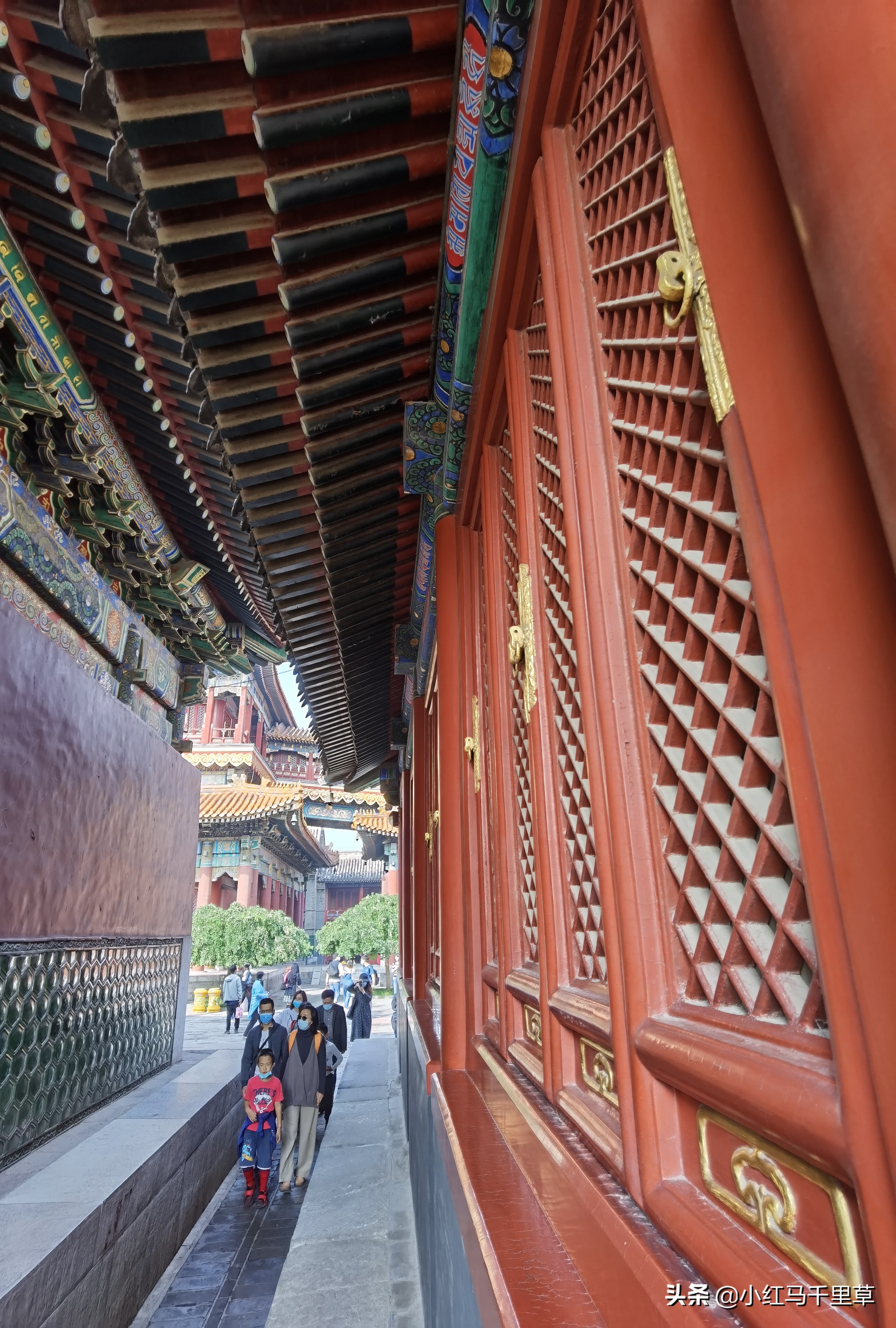 雍和宫游览记,北京行记