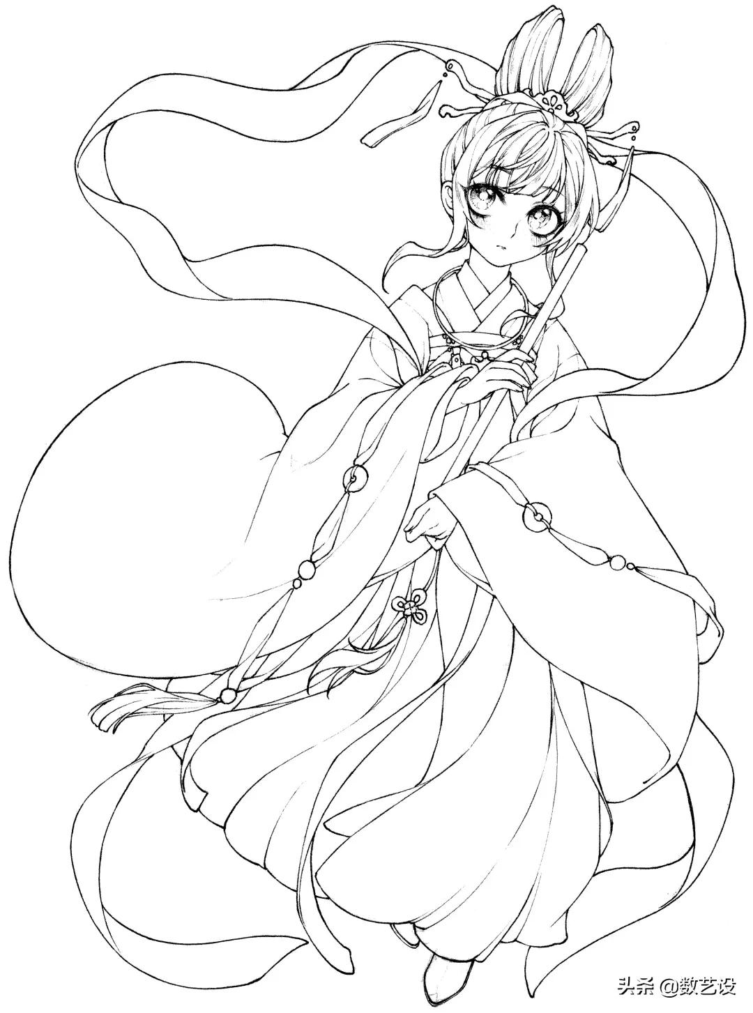 用15种颜色画的画特别漂亮,好看又复杂的又有颜色的画