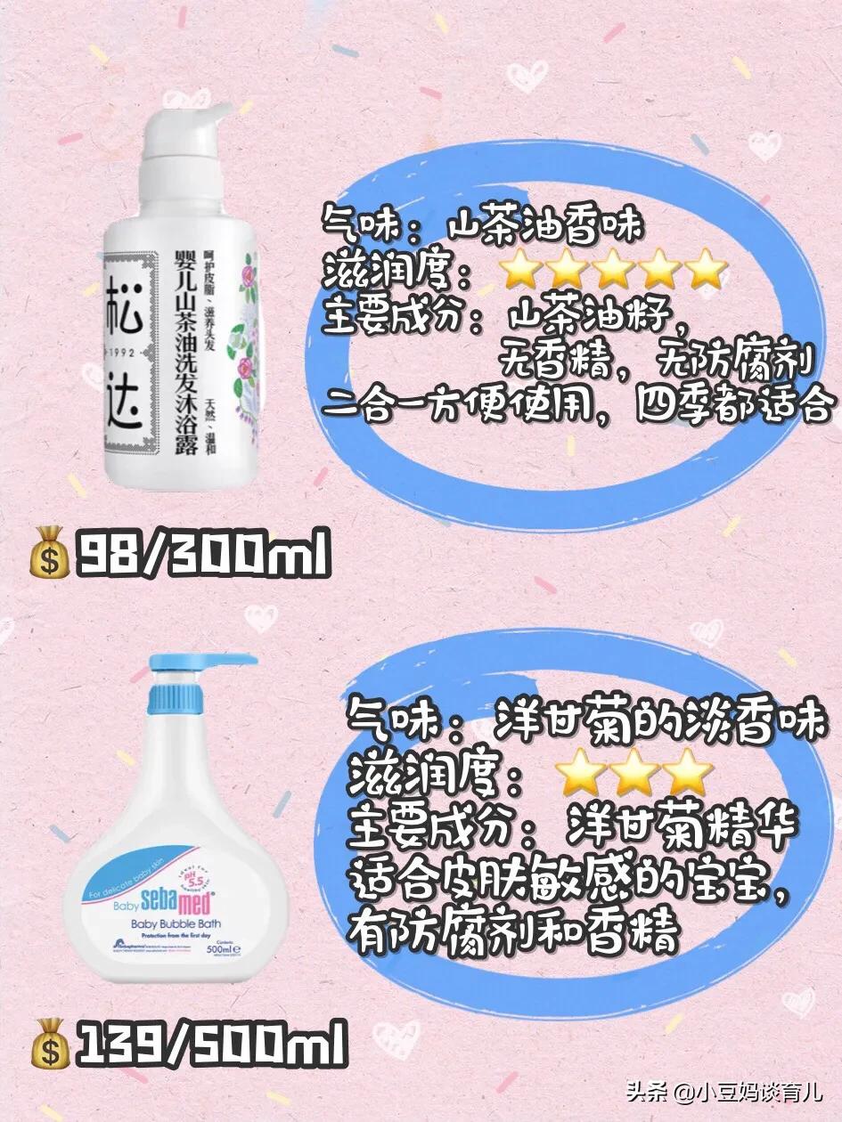 婴儿洗护0到3月,6个月宝宝洗护测评排行榜