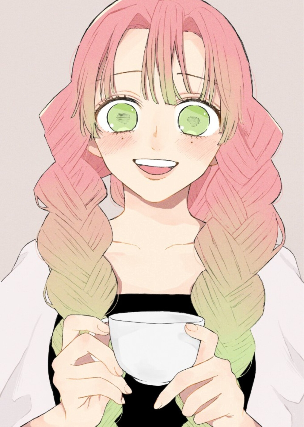 鬼灭之刃恋柱衣服设计,鬼灭之刃祢豆子马尾造型