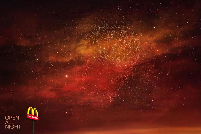 麦当劳的创意海报加解析,麦当劳的海报设计