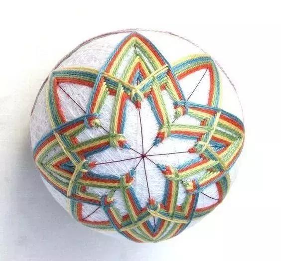 手鞠球各种花色的制作教程,入坑前视频教程