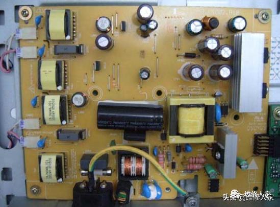 长城液晶显示器开关电源线路图,液晶显示器电源板工作原理