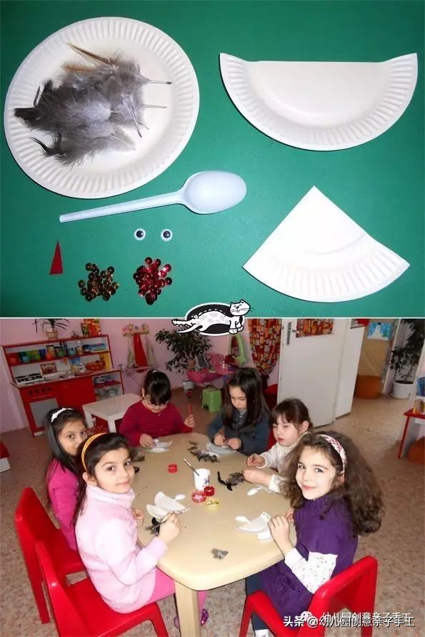 二十四节气纸盘手工制作春分,一次性纸盘手工制作大全视频