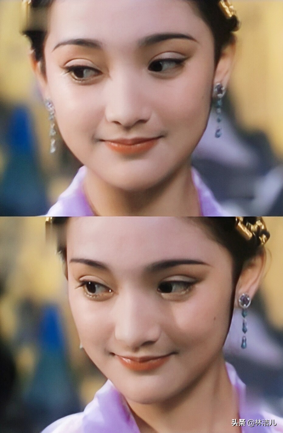 周迅推荐的妆容,周迅灵气少女感日常减龄卧蚕妆