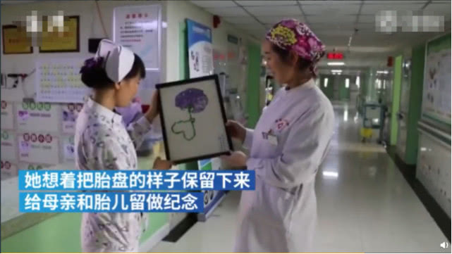 护士创作“生命之树”，用胎盘脐带记录成长经历，家长反响积极