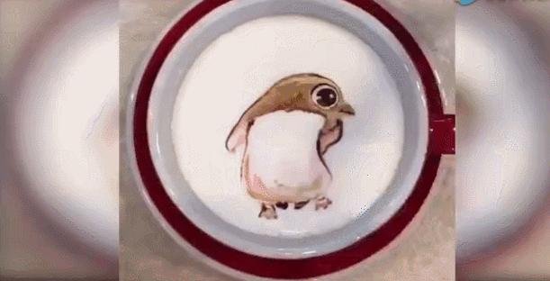 他把梵高的名画装进一杯咖啡，竟然撩到10万迷妹