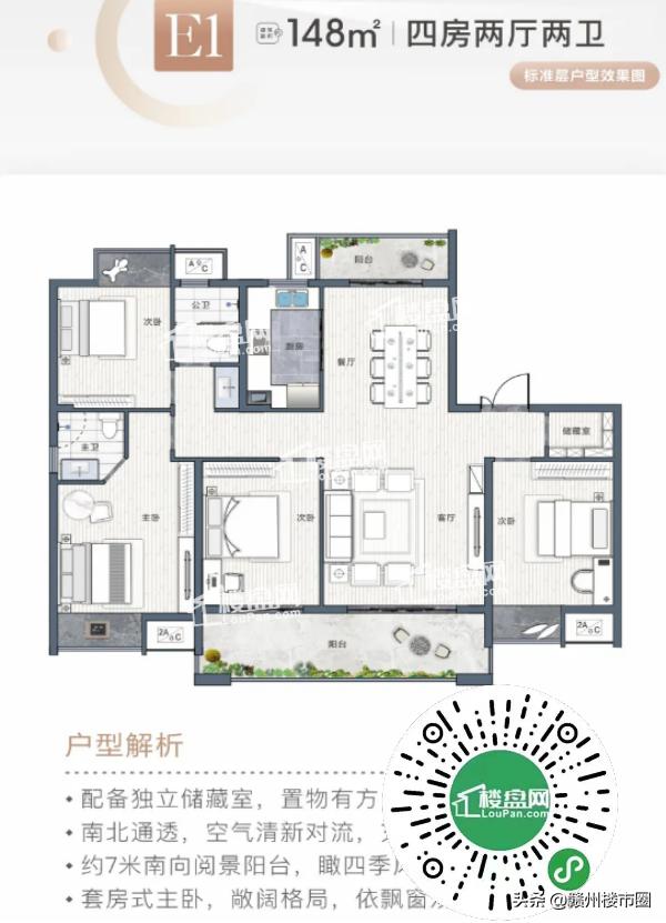 赣州联泰天璟户型图,蓉江新区联泰天禧好不好