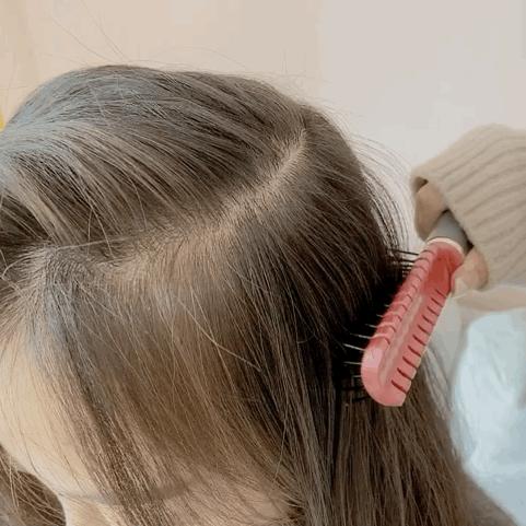 刘海油塌贴头皮怎么办,刘海油头发干枯