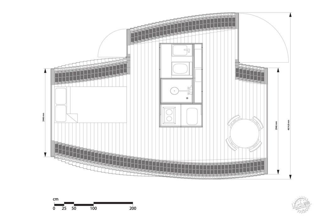 美式轻型木结构木屋,新型小型木屋