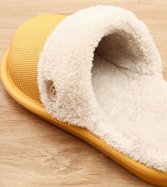 冬季踩屎感棉拖鞋防水,冬季防水踩屎感拖鞋